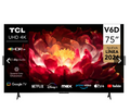 Smart TV TCL 75" UHD 4K V6D