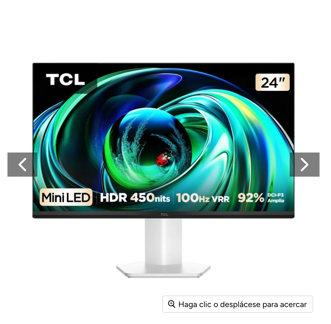 Monitor TCL Mini LED 24G54 FHD 100Hz