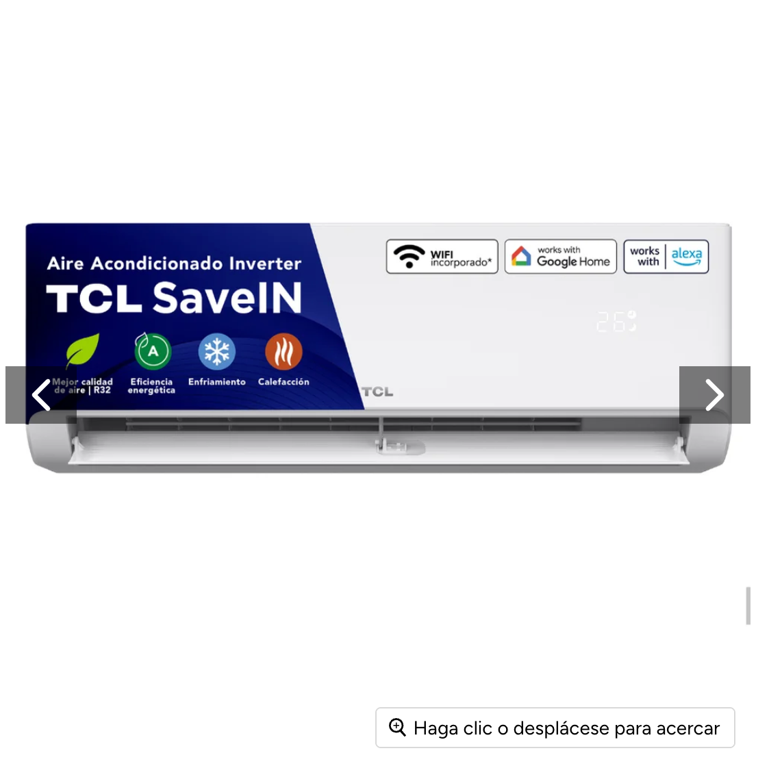 Aire Acondicionado Inverter TCL SaveIN 12000 BTU WIFI