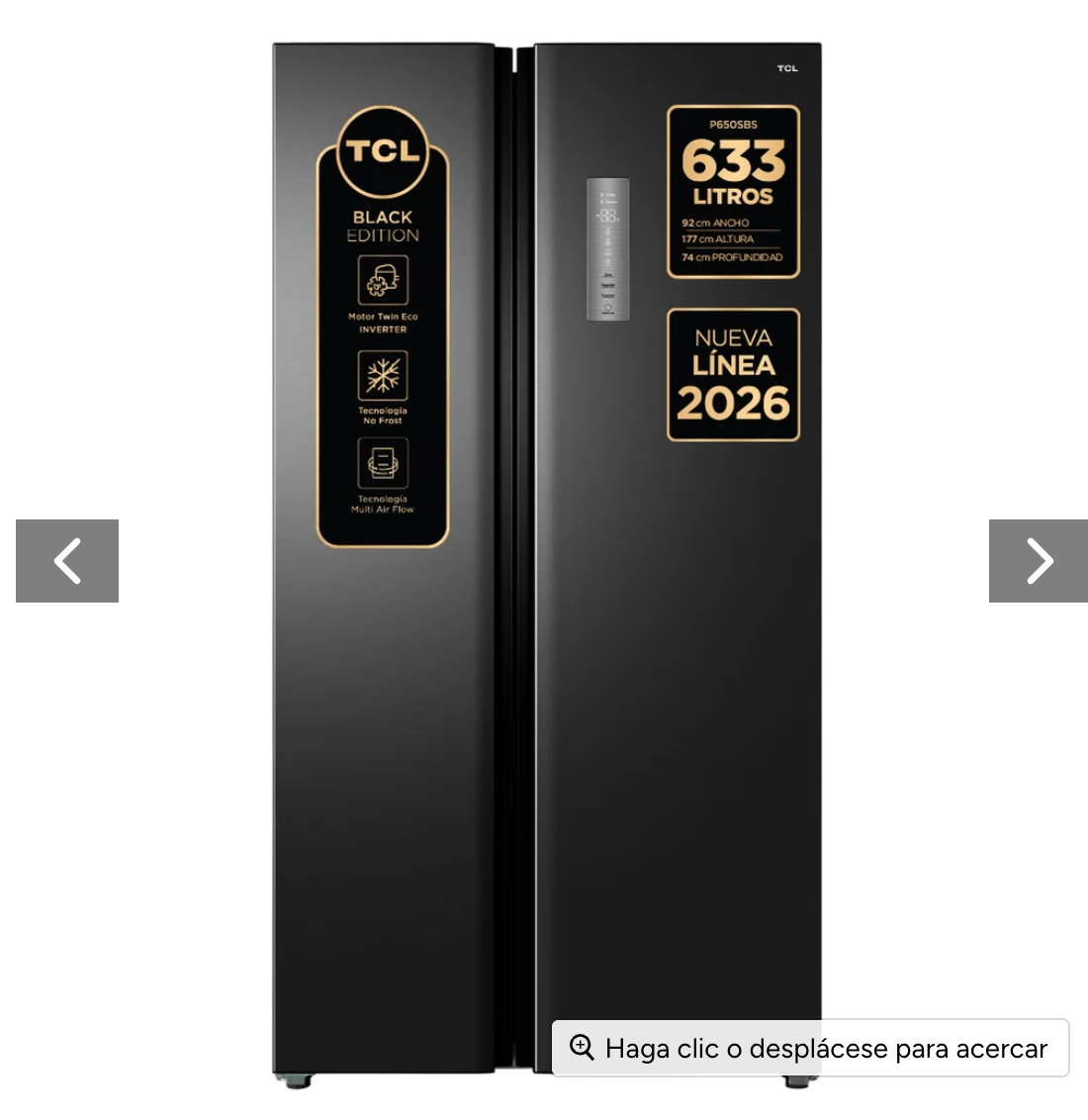 Refrigerador Side by Side No Frost 633L P650SBS