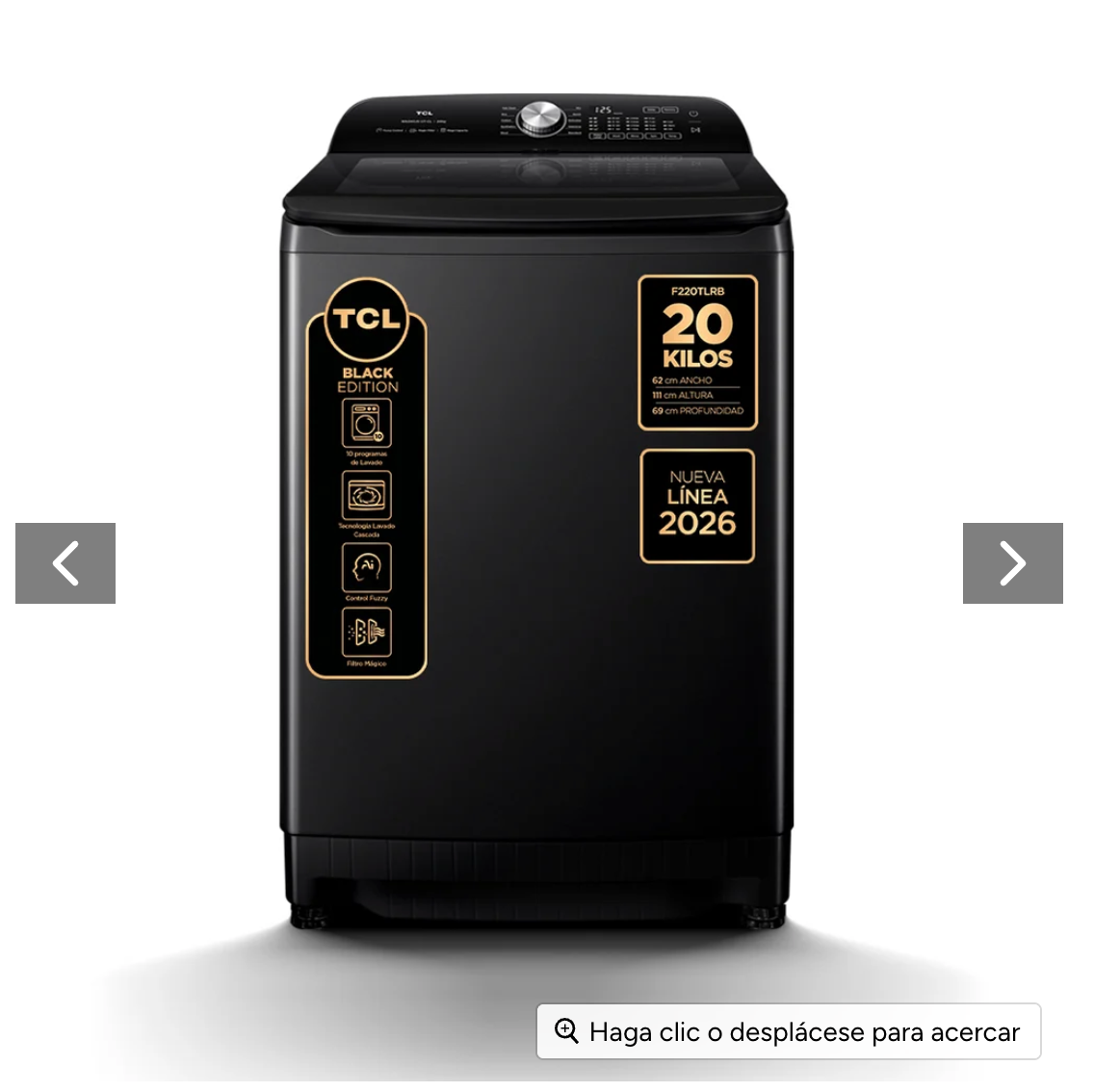 Lavadora Carga Superior 20Kg  F220TLRB
