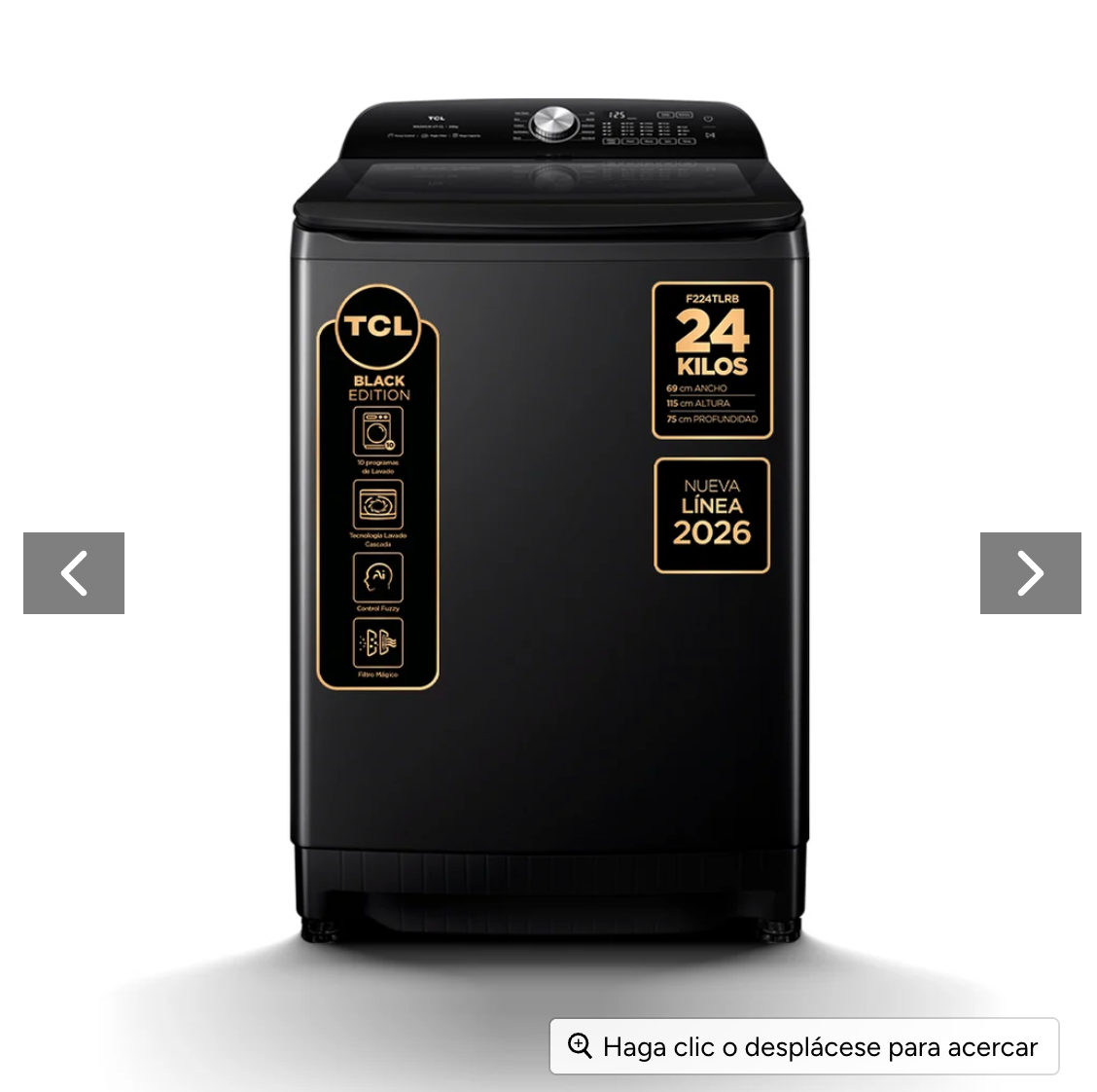 Lavadora Carga Superior 24Kg  F224TLRB